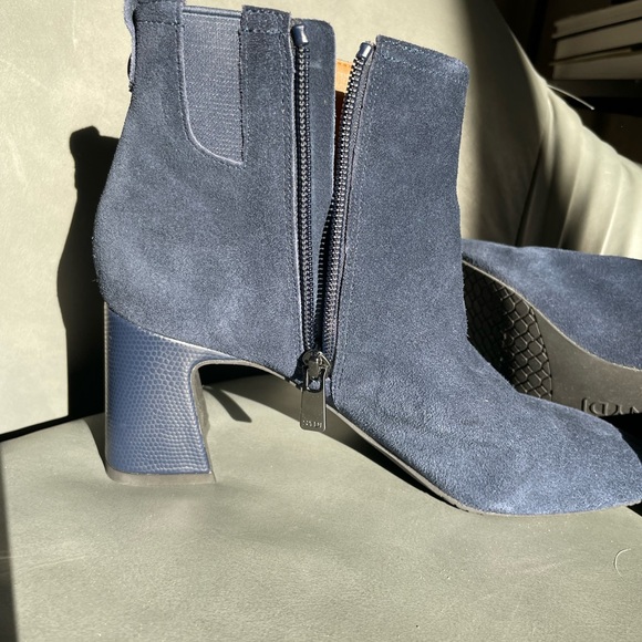 NYDJ Blue Suede Booties - Picture 3 of 5